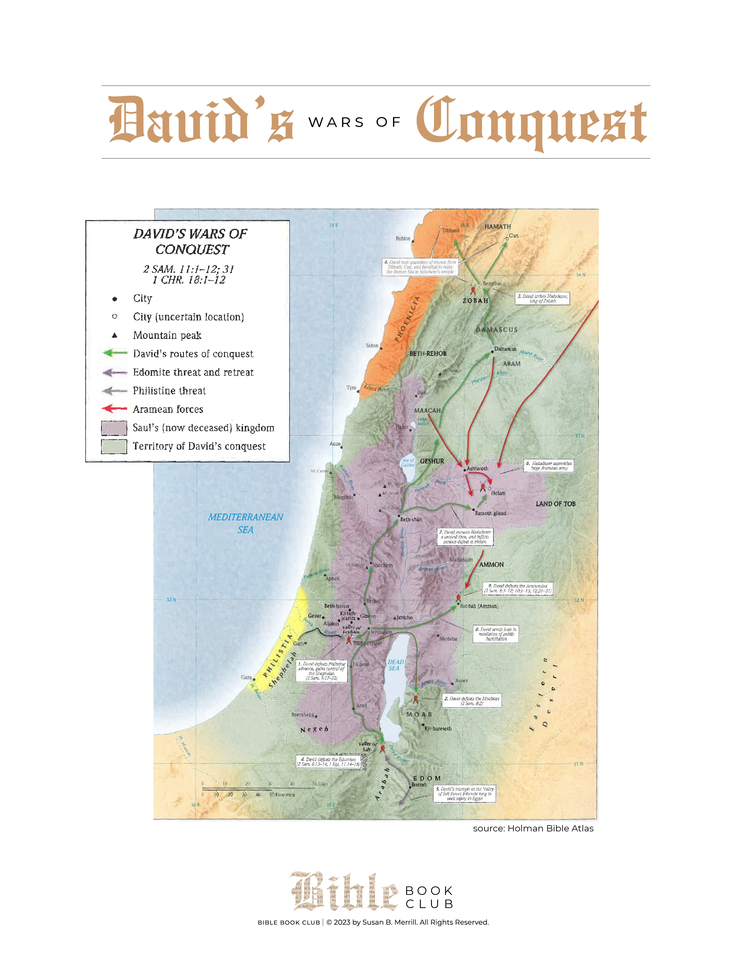 David’s Wars of Conquest