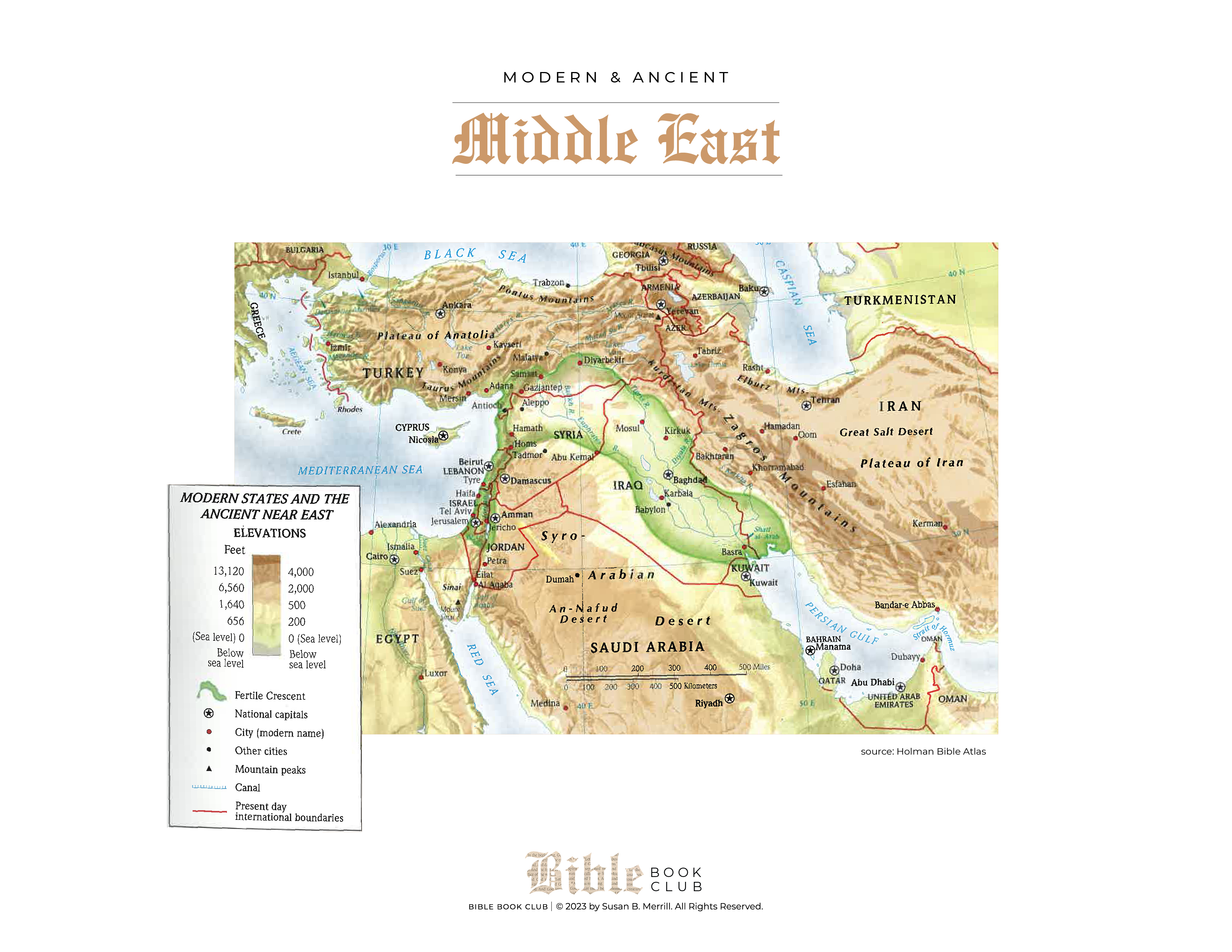 Modern and Ancient Middle East