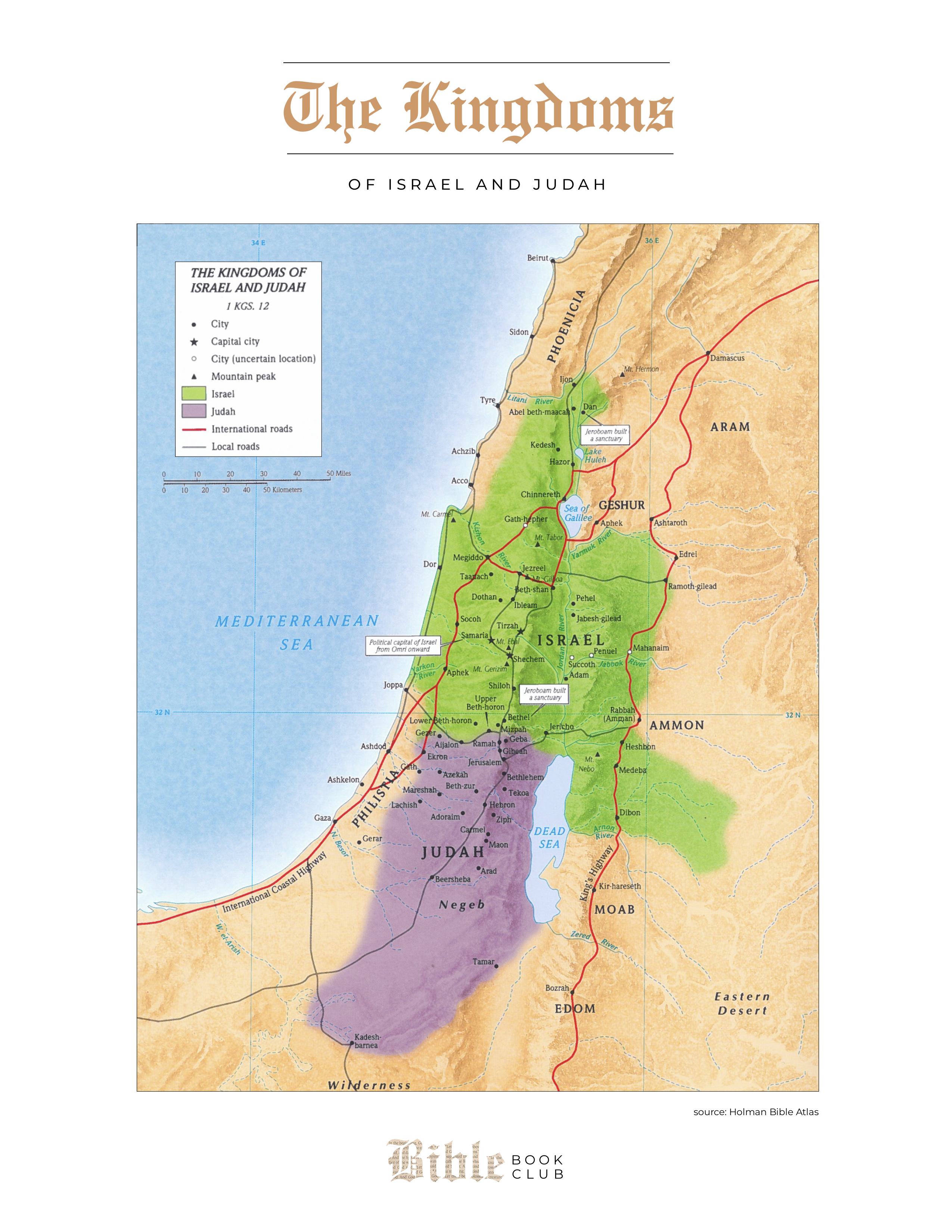 The Kingdoms of Israel and Judah