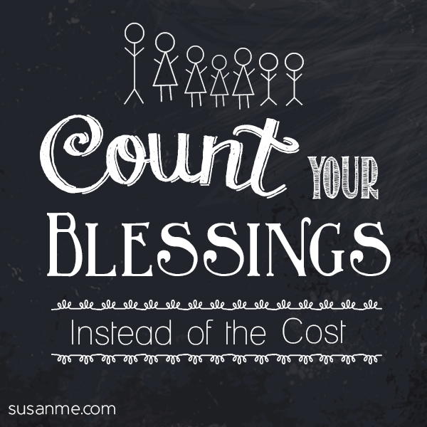 count your blessings