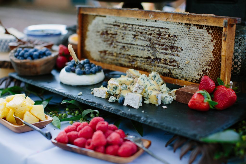 Sweet Grass Dairy Cheese Station